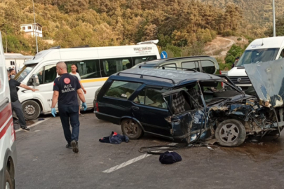Bursa'da yeni açılan tünelin çıkışında korkunç kaza!