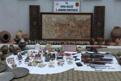 Antika Dükkanından Müze Çıktı! İznik Jandarması Roma, Bizans ve Osmanlı Eserlerine El Koydu
