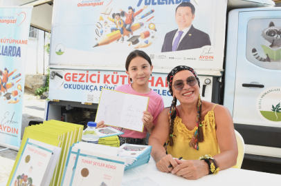 Osmangazi Belediyesi mahallelere bilgiyi Gezici Kütüphaneyle taşıyor