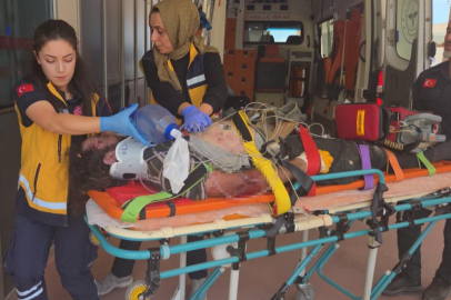 Cami inşaatından düşen işçi, hayatını kaybetti