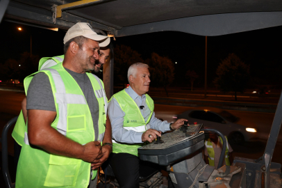 Büyükşehir’den gece gündüz ulaşım seferberliği