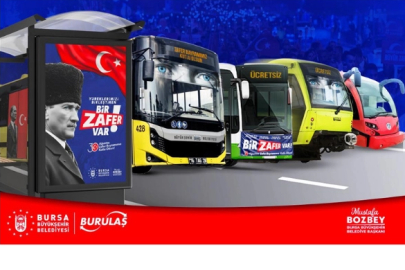 30 Ağustos Zafer Bayramı’nda ulaşım ücretsiz