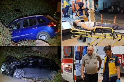 Bursa’da 2 otomobil kafa kafaya çarpıştı: 4 yaralı