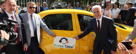 Türkiye'ye öncü 'Bursa Taksi' yollarda