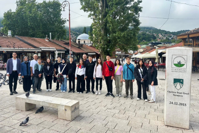 Osmangazi Belediyesi başarılı öğrencileri Saraybosna'ya götürdü