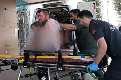 Minibüsün çarptığı yaya ağır yaralandı