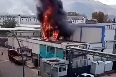 Bursa’da korkutan fabrika yangını