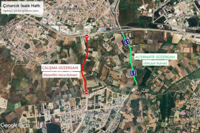 Su projesi için trafik düzenlemesi