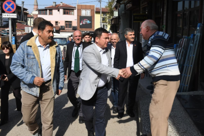 Başkan Aydın müjdeyi verdi Tahtakale Köylü Pazarı eski haline kavuşuyor