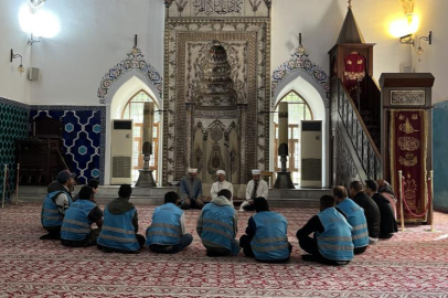 Bursa'da Denetimli serbestlik yükümlüleri, Muradiye Külliyesi'nde