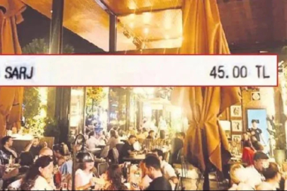 İstanbul’da bu da oldu! Restoran hesabına telefon şarj ücrete eklendi