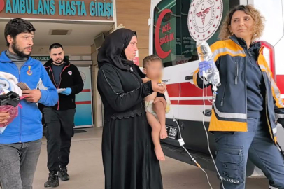 Oyun oynarken ateşe düşen çocuk ağır yaralandı