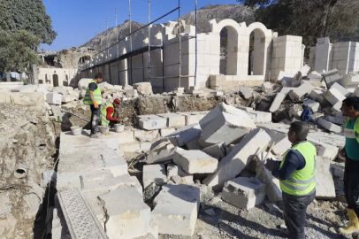 754 yıllık tarihi yapı Büyükşehir’le yükseliyor