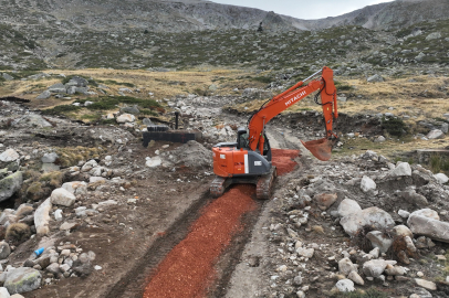 Uludağ’ın içme suyu hattı yenilendi