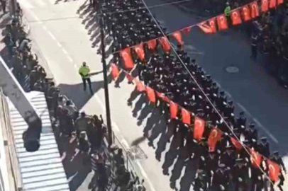 Bursa’da gurur veren görüntüler