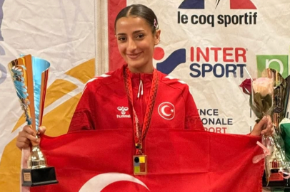 Büyükşehir Belediyesporlu Nazmiye Ak dünya üçüncüsü