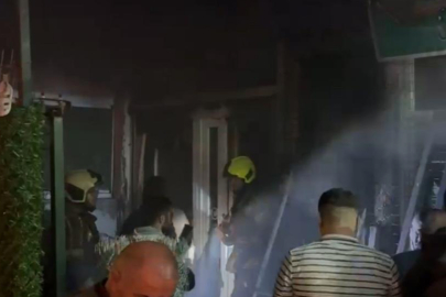 Bursa'da korkutan yangın: Alevler akaryakıt istasyonuna sıçramadan söndürüldü