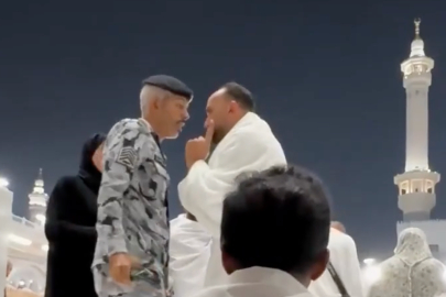 Umrecileri Kabe'de güvenlik tartakladı