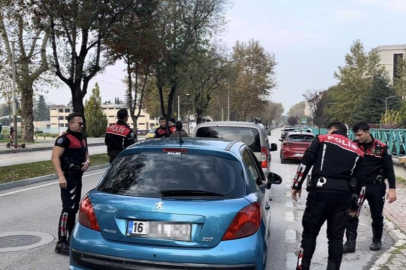 Bursa'da 'huzur' uygulamasında bir şüpheliden av tüfeği çıktı