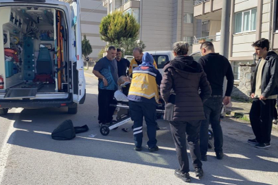 Bursa'da eğitim pistinde feci kaza...Ehliyetsiz genç kuryeye çarptı