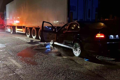 Feci kazadan acı haber geldi : Sürücü hayatını kaybetti, alkollü olduğu tespit edildi