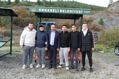 Dağ köylüsüne belediyeden destek