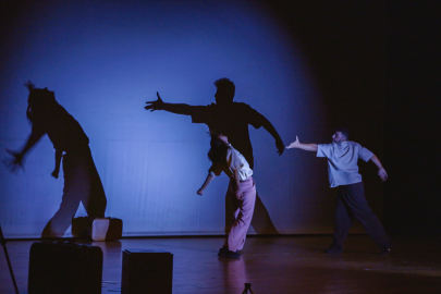 Fransız dans ikilisi, Bursa’da sahne aldı