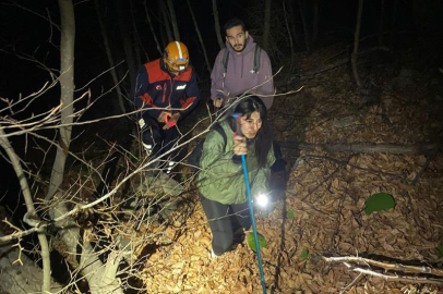 Bursa’da Saitabat Şelalesi’nde kaybolan iki kişi kurtarıldı