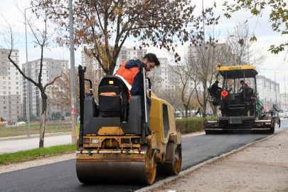 Osmangazi’de Park İçi Yollar Yenilendi