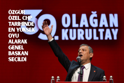 Özgür Özel, CHP tarihinde en yüksek oyu alarak Genel Başkan seçildi