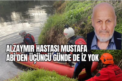 Alzaymır hastası Mustafa Abi'den üçüncü günde de iz yok