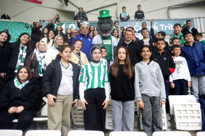 Osmangazili Çocuklar Bursaspor Coşkusunu Tribünde Yaşadı