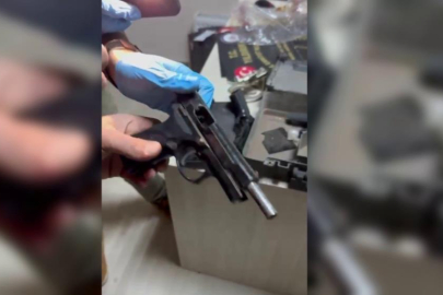 Bursa'da kaçak silah atölyesine Yıldırım operasyonu: Çok sayıda silah ele geçirildi