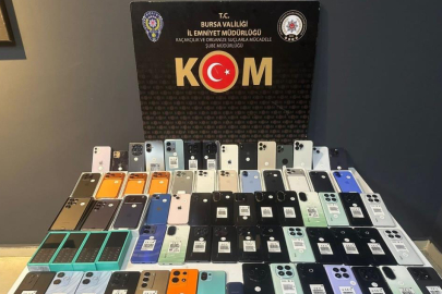 Bursa'da Kaçak Telefon Baskını