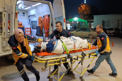 Yük asansöründe sıkışan işçi ağır yaralandı