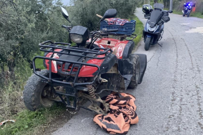 Bursa'da ATV kazası: 1'i ağır 2 kişi yaralandı