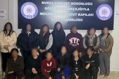 Bursa'da masaj salonlarına operasyon: 13 kaçak çalışan yakalandı