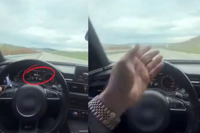 Otoyolda 307 Km Hız!  Jandarma Anında Yakaladı