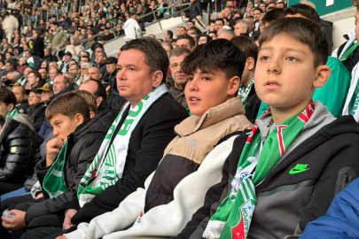 Başkan Erkan Aydın Bursaspor Coşkusunu Çocuklarla Yaşadı