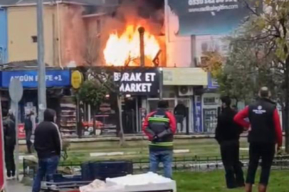 Bursa'da pide imalathanesinde yangın paniği