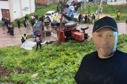 Gemlik Belediyesi'ne ait traktör kaza yaptı: 1 ölü