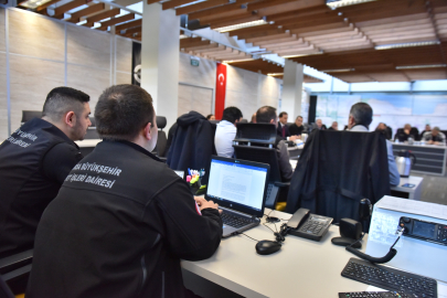 Büyükşehir'de kışa hazırlık tatbikatı