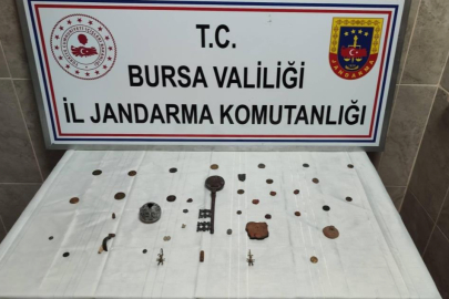 Bursa’da "Anadolu Mirası Operasyonu": 42 tarihi eser ele geçirildi