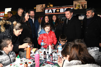 Yeni Yıl Festivali’nde Başkan Erkan Aydın Vatandaşlarla Buluştu
