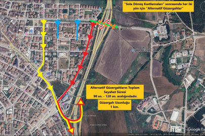 Üniversite Bağlantı Kavşağında Trafik Akışı Değişti