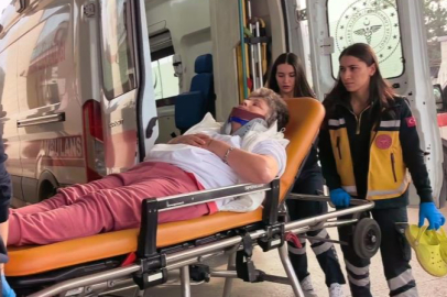 Tır ile karavan çarpıştı: kadın sürücü yaralandı