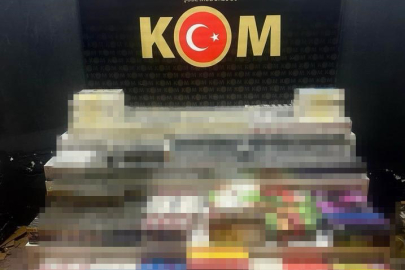 Bursa'da 8 bin 870 paket kaçak sigara ele geçirildi