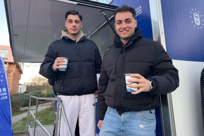 Büyükşehirden öğrencilere sıcak çorba