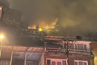 Uludağ eteklerindeki ev küle döndü