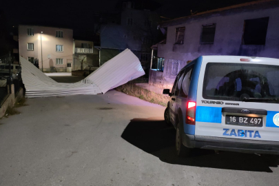 Bursa Büyükşehir, şiddetli rüzgara karşı teyakkuzda